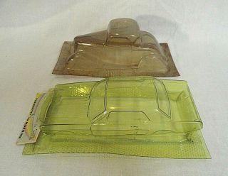 Look 1960`s Rainbow 1/24 Ford Mustang Coupe And `34 Ford Coupe Slot Car Bodies