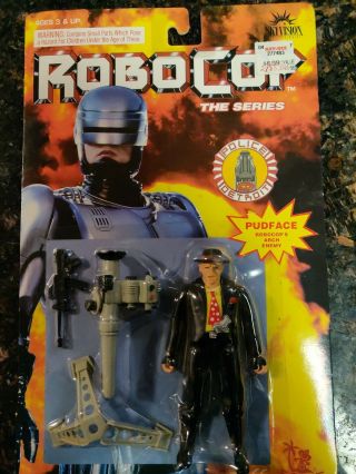 RARE Vintage Robocop The Series Pudface Action Figure Toy Island 1994 L@@K 2