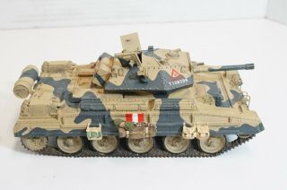 (s) King & Country British 8th Army Crusader 3 Diecast Tank - Pre - Owned