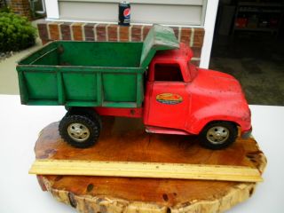 Vintage 1950s Tonka Toy Pressed Steel Dump Truck Attic Find