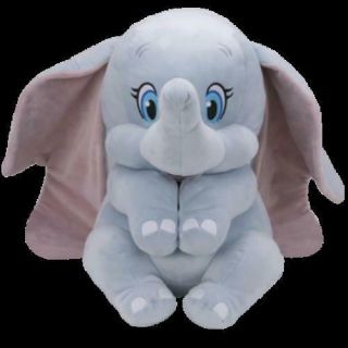 With Tags Ty Beanies Babies - Disney Dumbo The Elephant Small 6 " Plush