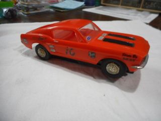 Vintage Revell 1/32 Scale 1968 Mustang Red Slot Car Complete (see Pictures)