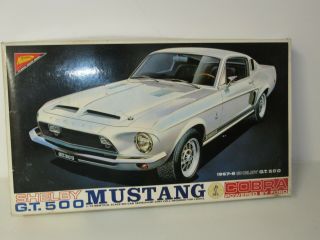 Nichimo Shelby Cobra Mustang Gt 5001/16 Scale {been Started} Fast.