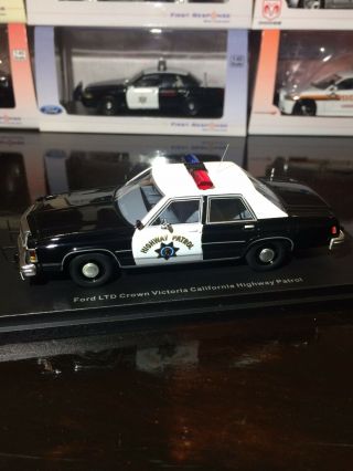 1/43 Best Of Show California Highway Patrol CHP Ford LTD Resin Car Model 3