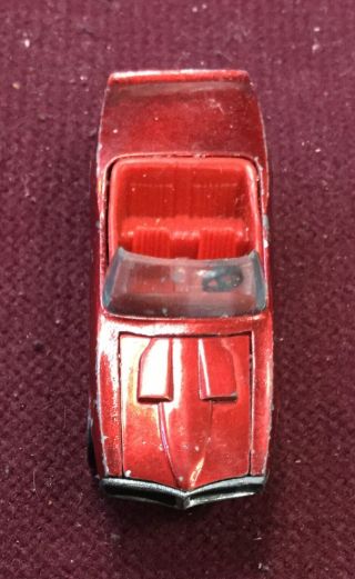 Vintage 1967 Hot Wheels Redline Custom Pontiac Firebird Diecast Mattel Made Usa
