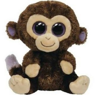 Ty Beanie Boo Coconut The Monkey Plush Medium