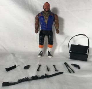 Galoob “mr.  T” 1983 The A - Team B.  A.  Baracus Vintage Loose Action Figure