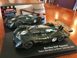 1/32 Carrera Bentley Exp Speed 8 Le Mans Test 2001 Slot It Gtp Chassis Tuned