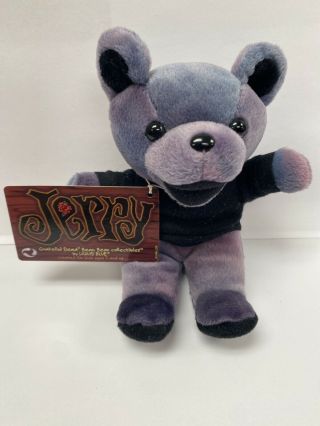 Grateful Dead Beanie Bean Bear Collectibles Jerry 1998 Nwt Plush Liquid Blue