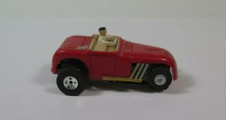 Aurora Red T - Jet Hot Rod Roadster Slot Car