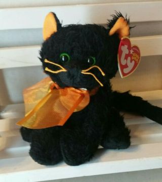 Ty Beanie Baby Moonlight - (cat 2005) Halloween W/tag Protector