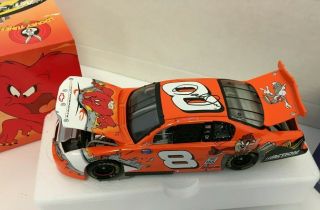 Hand Signed Dale Earnhardt Jr Looney Tunes Rematch 2002 Monte Carlo 1:24 Diecast