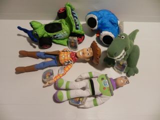 Star Bean Disney Toy Story Buzz,  Woody,  Rex,  Toy Story 2 Lenny And Rc Car U - Pick
