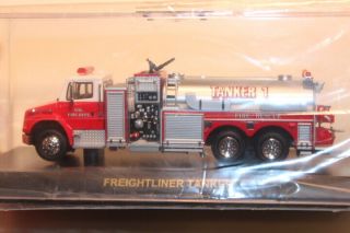 Code 3 1/64 Freightliner Tanker Volunteer Fire Department Collector Club No Box