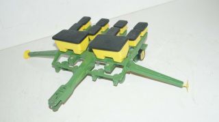 Vintage Ertl 1/16 Scale John Deere Diecast 4 - Row Corn Planter Tractor Implement