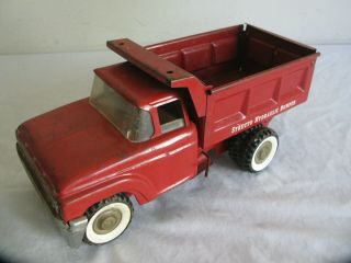 Vintage 1960s Red Structo Hydraulic Dump Truck