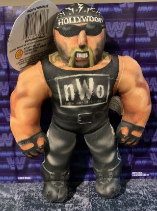 Wcw Nwo Body Bashers Hollywood Hulk Hogan - 8 " Wrestling Plush - 1998 Wwe Wwf Aew