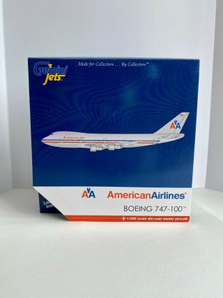 Gemini Jets 1/400 American Airlines 747 - 100 Gjaal1205