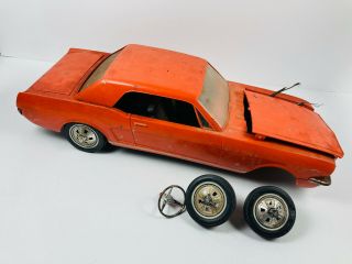 Vintage 1966 Ford Mustang Gt Wen - Mac Toy Car Amc Parts