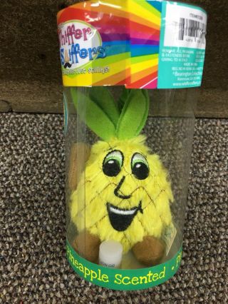 Whiffer Sniffer Pineapple Scented Plush Backpack Clip