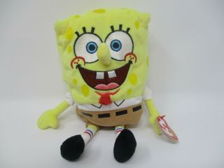 Ty Beanie Baby Spongebob Squarepants Nickelodeon 2004 Nwt Plush