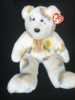 Ty Beanie Buddy Cheery - The Rainbow Sunshine Bear
