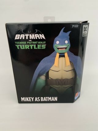 Dc Batman Vs.  Teenage Mutant Ninja Turtles Mikey As Batman 7 - Inch Figure