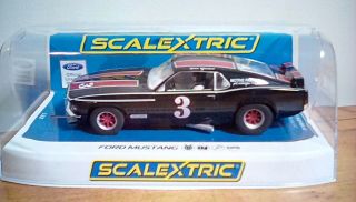Scalextric " Motive Parts " Ford Mustang Trans Am Dpr 1/32 Scale Slot Car C4014