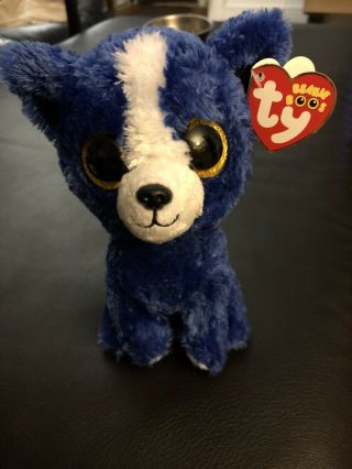 Ty Beanie Boos - T - Bone The Dog - Gift Show Exclusive - With Tag