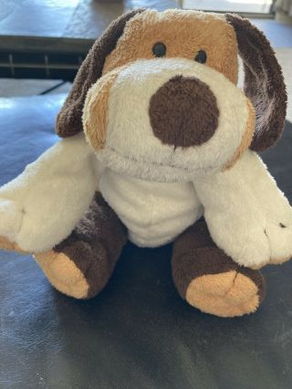2002 Ty Pluffies Whiffer Beagle Puppy Dog Plush Beanie Baby 7 " Tall