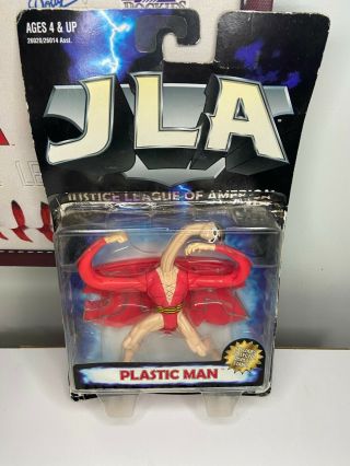 Hasbro 1999 Jla Plastic Man Action Figure Justice League Of America