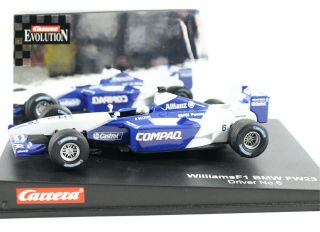Bmw Williams Fw23 F1 Juan Pablo Montoya 6 Slot Car Carrera Evolution 1:32 25438