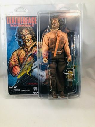 Texas Chainsaw Massacre 3 Leatherface Clothed Retro Action Figure