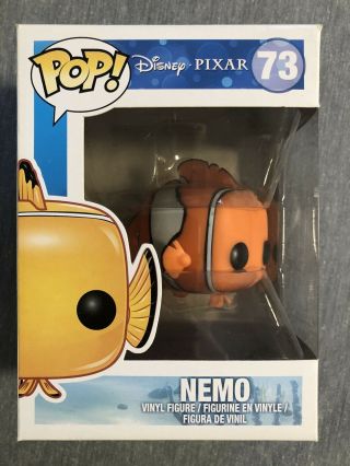 Nemo 73 Funko Pop Vinyl Finding Nemo Disney Pixar Collectable Retired
