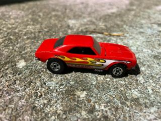 Hot Wheels 1967 Camaro Red With Flames 1982 Malaysia