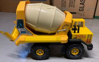 Vintage Tonka Turbo Diesel Xmb - 975 Cement Mixer Truck Toys