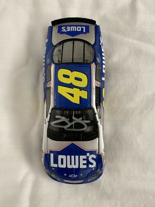 Jimmie Johnson Autograph/Signed 1:24 Diecast Limited Edition 2003 Monte Carlo 3