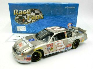 Nascar Dale Earnhardt 3 Gm Goodwrench Service Plus 2001 Monte Carlo 1 Of 3,  504