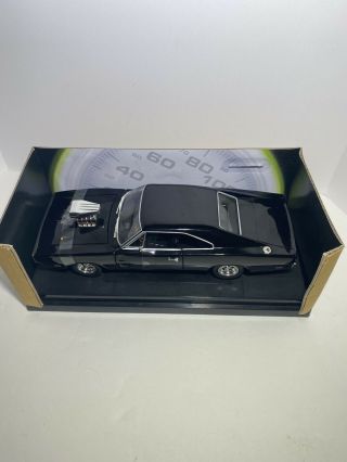 Ertl American Muscle Joyride 1:18 1970 Dodge Charger The Fast & Furious Black
