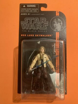 Star Wars Luke Skywalker - Black Series 5 - Moc Yavin Ceremony - A Hope