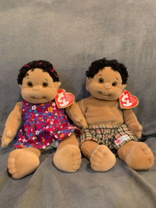 Ty Beanie Kids Cutie & Rascal Set - Swing Tags Still Attached