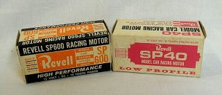 Look Two 1960`s Revell 1/24 Slot Car Motors And Still In The Boxes