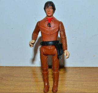 Vintage Legends Of The West Davy Crockett Action Figure 1975 Empire Toys 3.  75 "