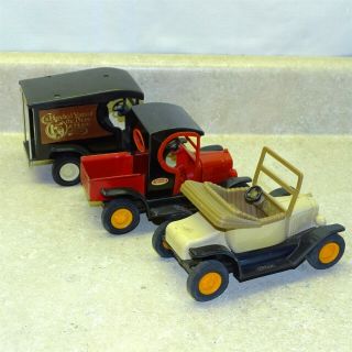 Vintage Tonka Model T Cars (3),  Model A Tonka Toy Cars 2