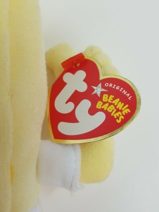 2004 Ty Beanie Baby Spongebob Squarepants winking eye & thumbs up - with tag 3