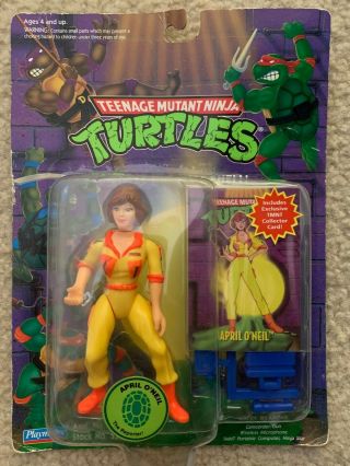Vintage Playmates Tmnt Teenage Mutant Ninja Turtles April O 