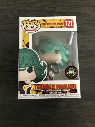 Terrible Tornado Chase One Punch Man 721 Funko Pop Vinyl Rare Limited