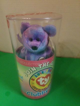 TY CLUBBY IV Beanie Babies Official Club Kit ☆NEW IN CASE☆ 2