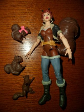 Hasbro Marvel Legends Squirrel Girl W/scooter 6 Inch Action Figure Loose
