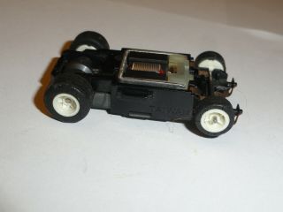 Aurora Tomy Ho Slot Car Chassis Only Running With White Rims